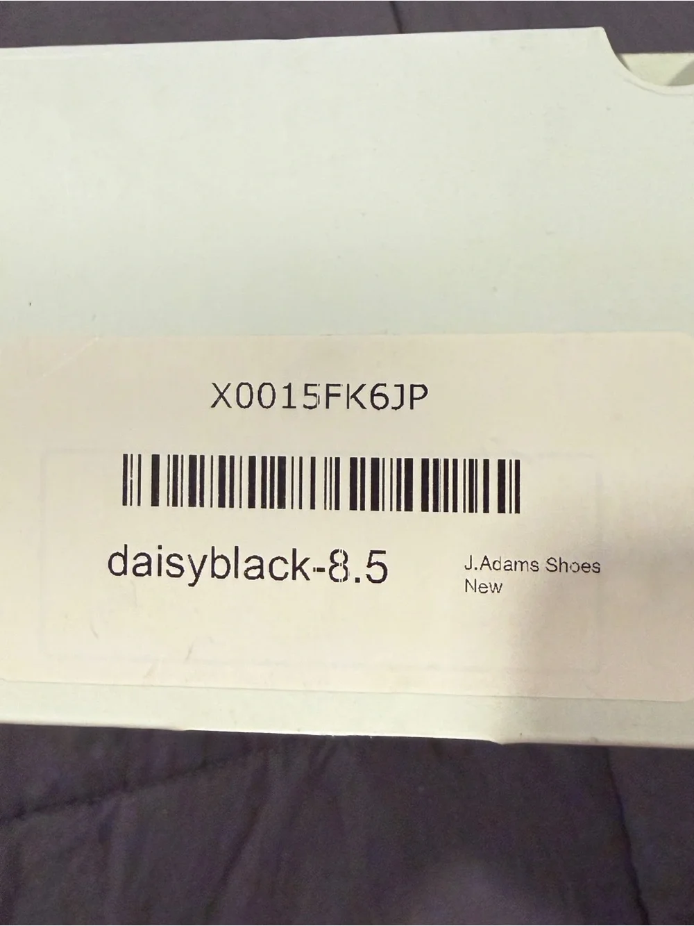 J. Adams elegant black
